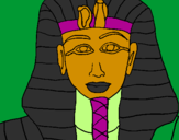 Desenho Tutankamon pintado por BJKFJddhnmlhkjkjjk