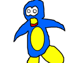 Desenho Pinguim pintado por pedro gonçalves