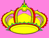 Desenho Corona pintado por italo