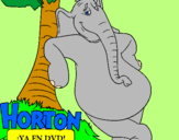 Desenho Horton pintado por ines