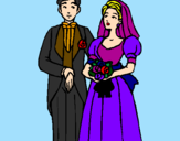 Desenho Marido e esposa III pintado por rebeca vitoria
