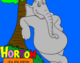 Desenho Horton pintado por nuno mendes