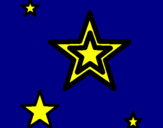 Desenho Estrela pintado por catarina sofia