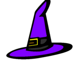 Desenho Chapéu de bruxa pintado por cindy lizbeth rdz reyna 