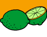 Desenho Limão pintado por anónimo