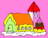 Desenho Casa pintado por caio césar