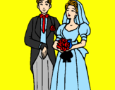 Desenho Marido e esposa III pintado por larissacn