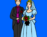 Desenho Marido e esposa III pintado por ´margarida