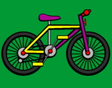 Desenho Bicicleta pintado por carina