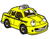Desenho Herbie Taxista pintado por bernardo