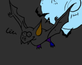 Desenho Morcego louco pintado por BRUNO