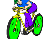 Desenho Ciclismo pintado por felipe