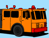 Desenho Camião de bombeiros pintado por gabriel$$$$