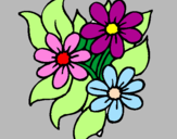 Desenho Florzitas pintado por florsinhas