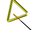 Desenho Triângulo pintado por NATASHA