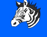 Desenho Zebra II pintado por qqqq