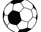 Desenho Bola de futebol II pintado por coruja e rato