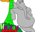 Desenho Horton pintado por bruna