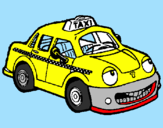Desenho Herbie Taxista pintado por ryan 