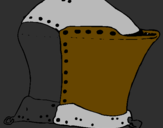 Desenho Capacete de cavaleiro  pintado por giovanni