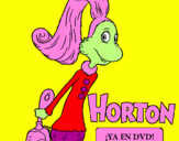 Desenho Horton - Sally O'Maley pintado por ester