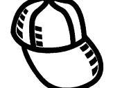 Desenho Boné de basebol pintado por veronica