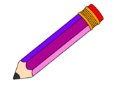 Desenho Lápis II pintado por lili