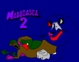 Desenho Madagascar 2 Alex pintado por mfffdrf