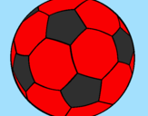 Desenho Bola de futebol II pintado por Rodrigo