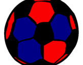 Desenho Bola de futebol pintado por furacao3
