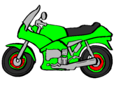 Desenho Motocicleta pintado por bruno