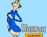 Desenho Horton - Prefeito pintado por sofia 