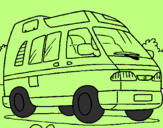 Desenho Caravana compacta pintado por wetrtgyiuiffcçlhyrhhvgfhh