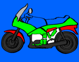 Desenho Motocicleta pintado por pedro lucas