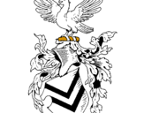Desenho Escudo de armas e águia pintado por rodrigo
