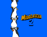 Desenho Madagascar 2 Pingüinos pintado por pedroalex