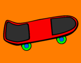 Desenho Skate pintado por sergyn
