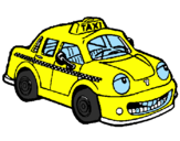 Desenho Herbie Taxista pintado por cezar