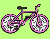 Desenho Bicicleta pintado por GIOVANA===