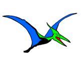 Desenho Pterodáctilo pintado por joao caio