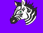 Desenho Zebra II pintado por Gabi