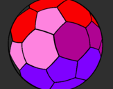 Desenho Bola de futebol II pintado por joão marcelo