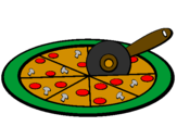 Desenho Pizza pintado por danny_boy