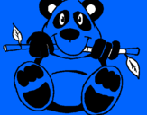 Desenho Urso panda pintado por yexlyxsv cmnvbjkmgbkjmnkn