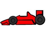 Desenho Fórmula 1 pintado por DAVI