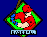 Desenho Logo de basebol pintado por juninho_12_12