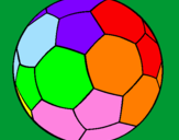 Desenho Bola de futebol II pintado por joão