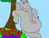 Desenho Horton pintado por ruan