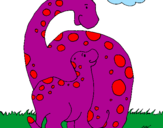 Desenho Dinossauros pintado por danny_boy
