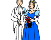 Desenho Marido e esposa III pintado por VM,N,,,N,, , K,K